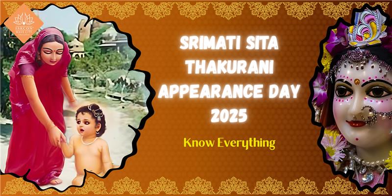 Know the Srimati Sita Thakurani 2025 Appearance Day